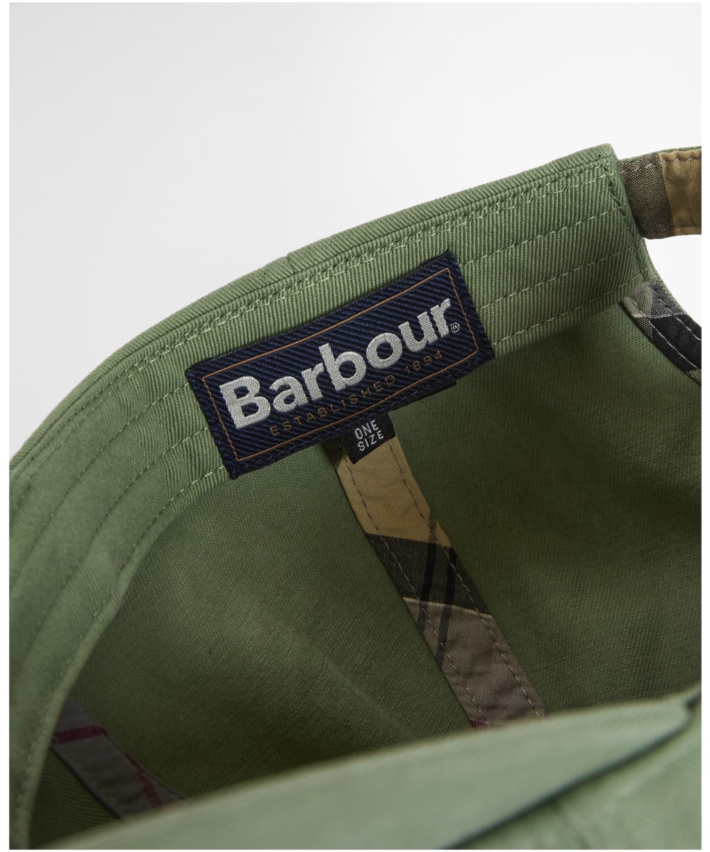 Men's Barbour Cascade Sports Cap - Loden Green