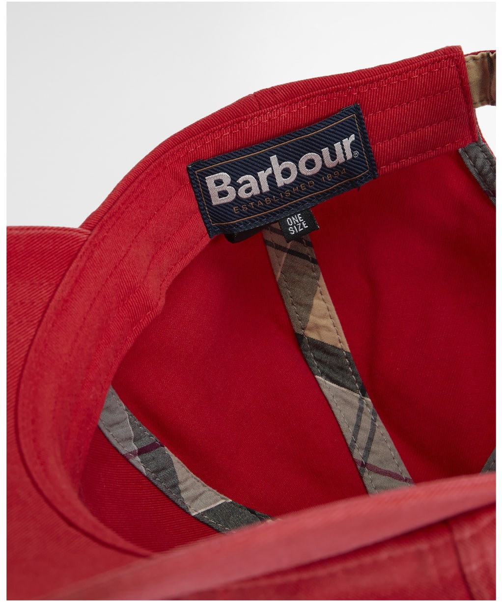Men's Barbour Cascade Sports Cap - Lava