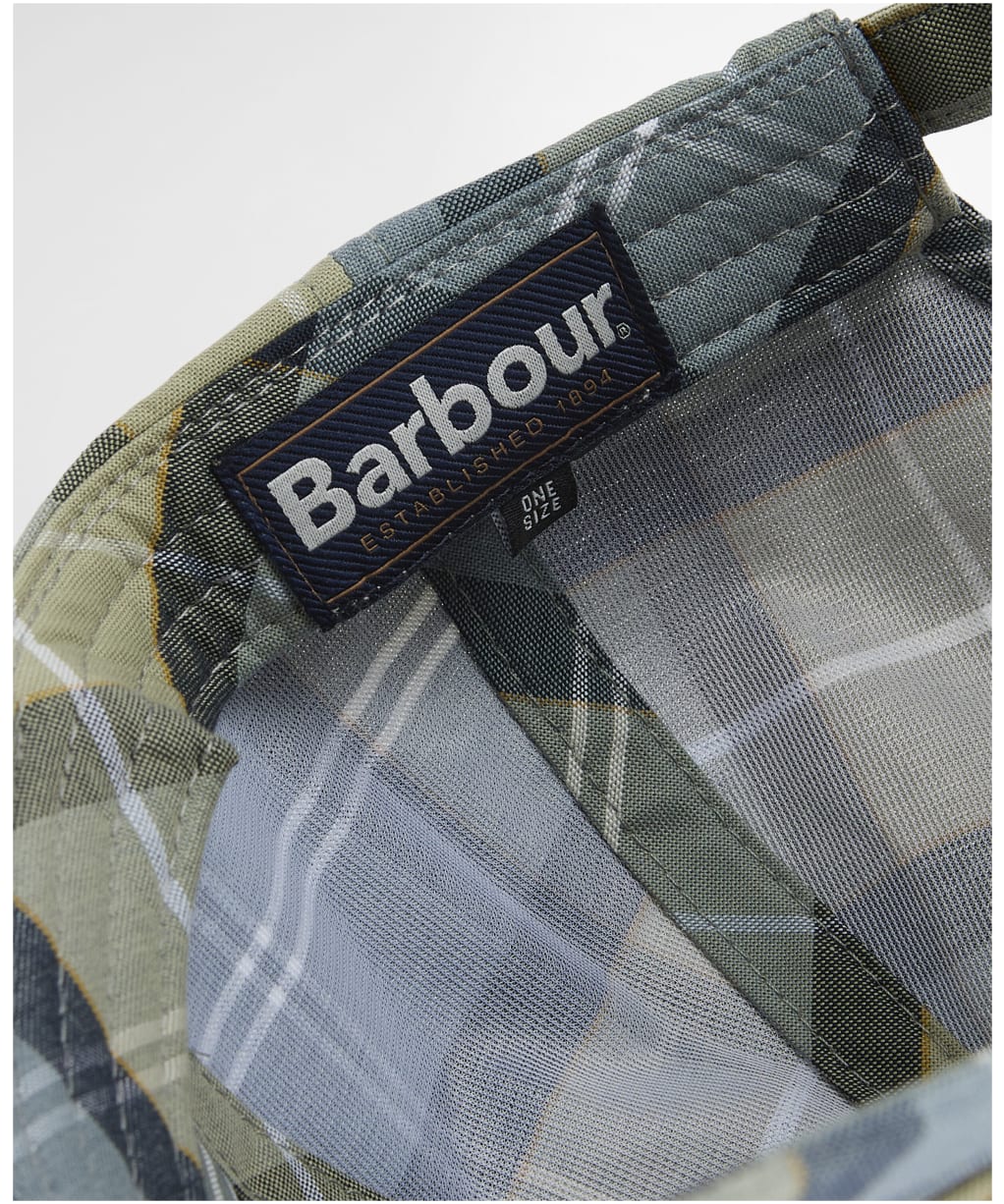 Men's Barbour Tartan Sports Cap - Highland Loch Tartan