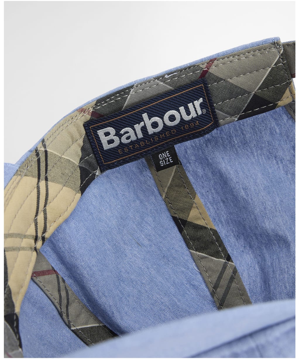 Men's Barbour Nelson Chambray Cap - Chambray Blue