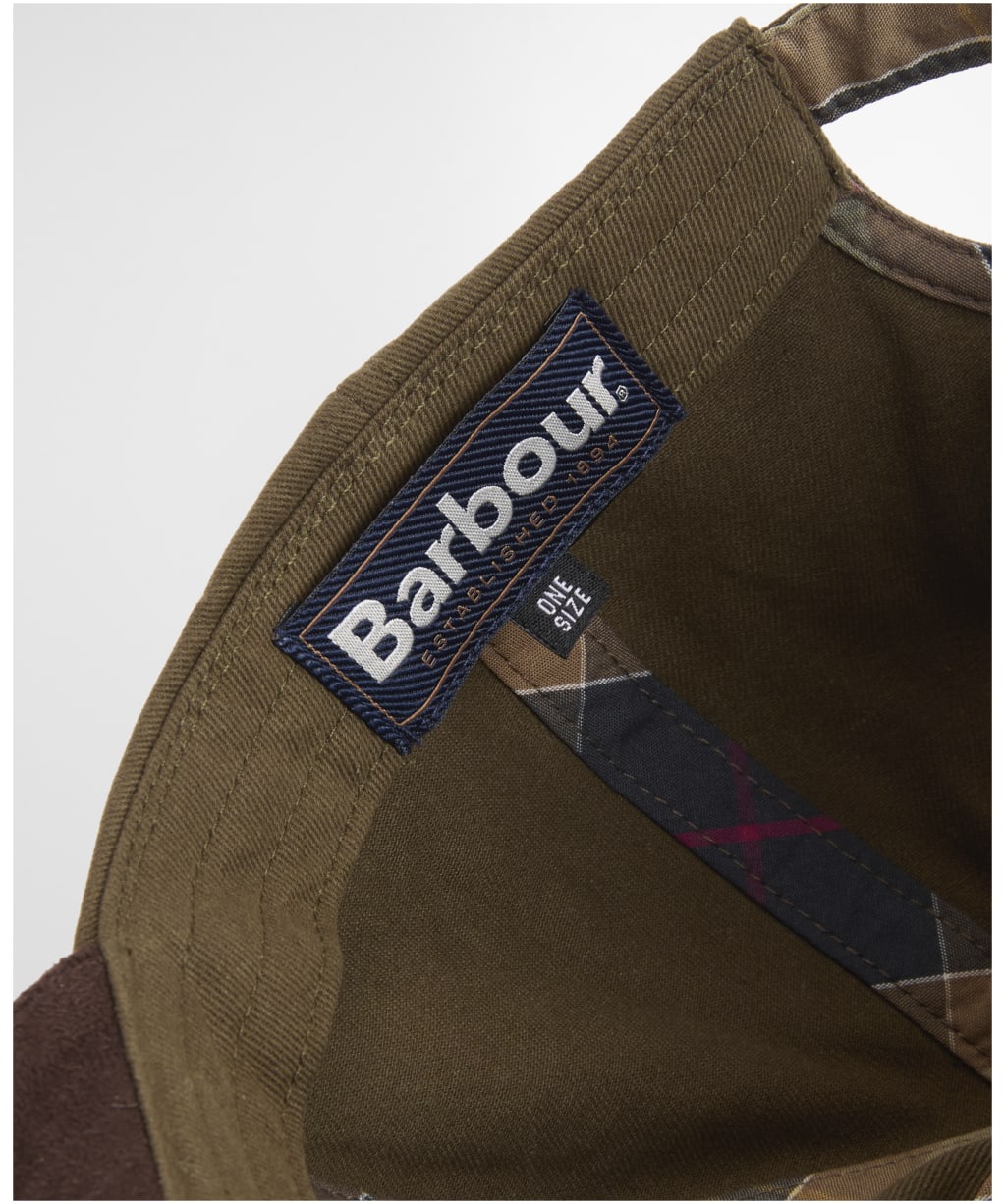 Men's Barbour Langdale Cap - Olive / Brown
