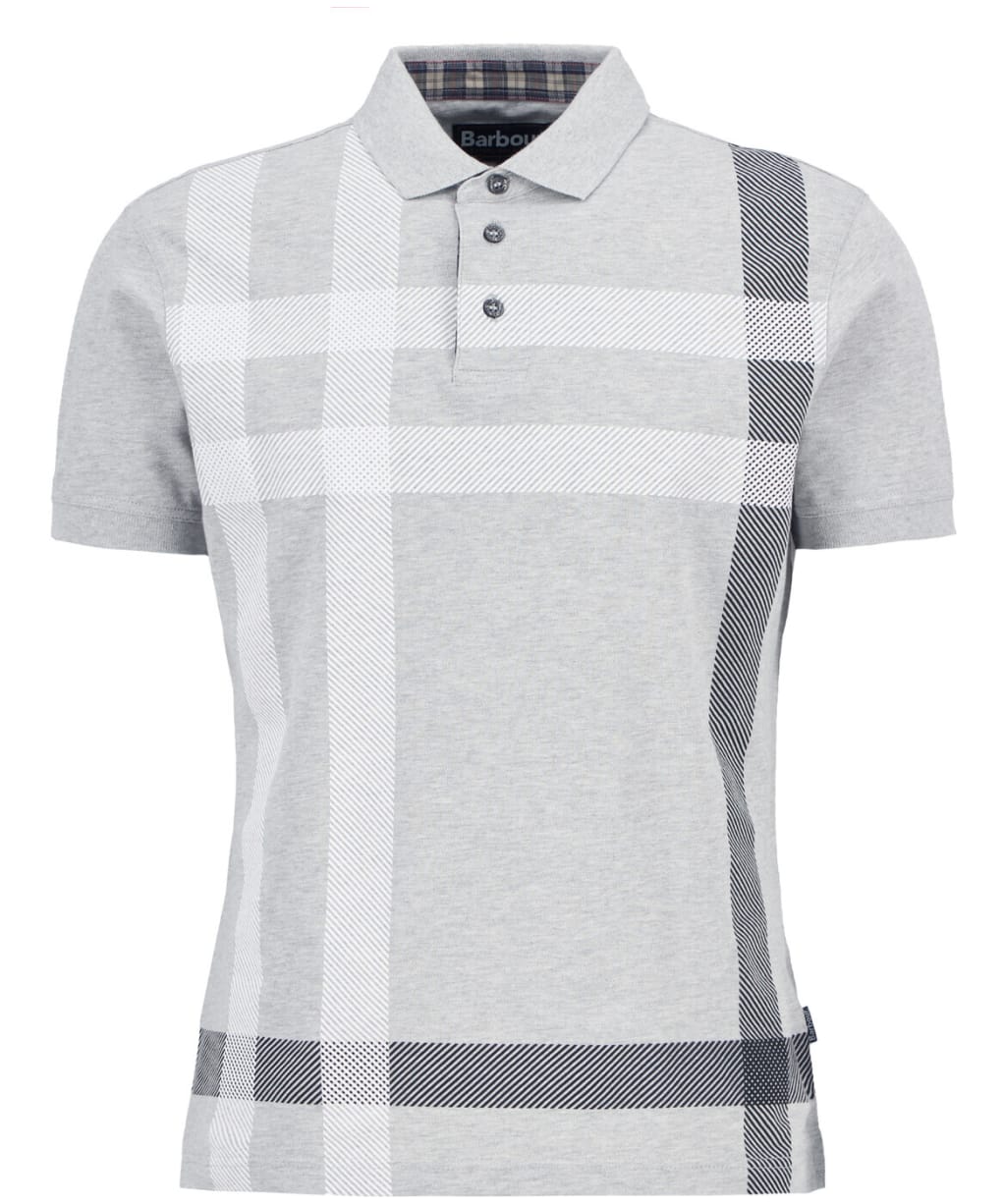Men’s Barbour Blaine Polo Shirt - Grey Marl