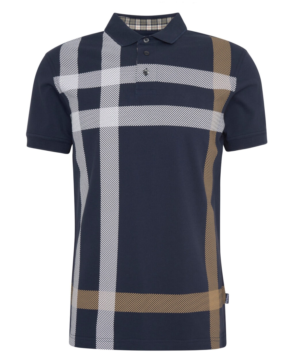Men’s Barbour Blaine Polo Shirt - Navy / Pine