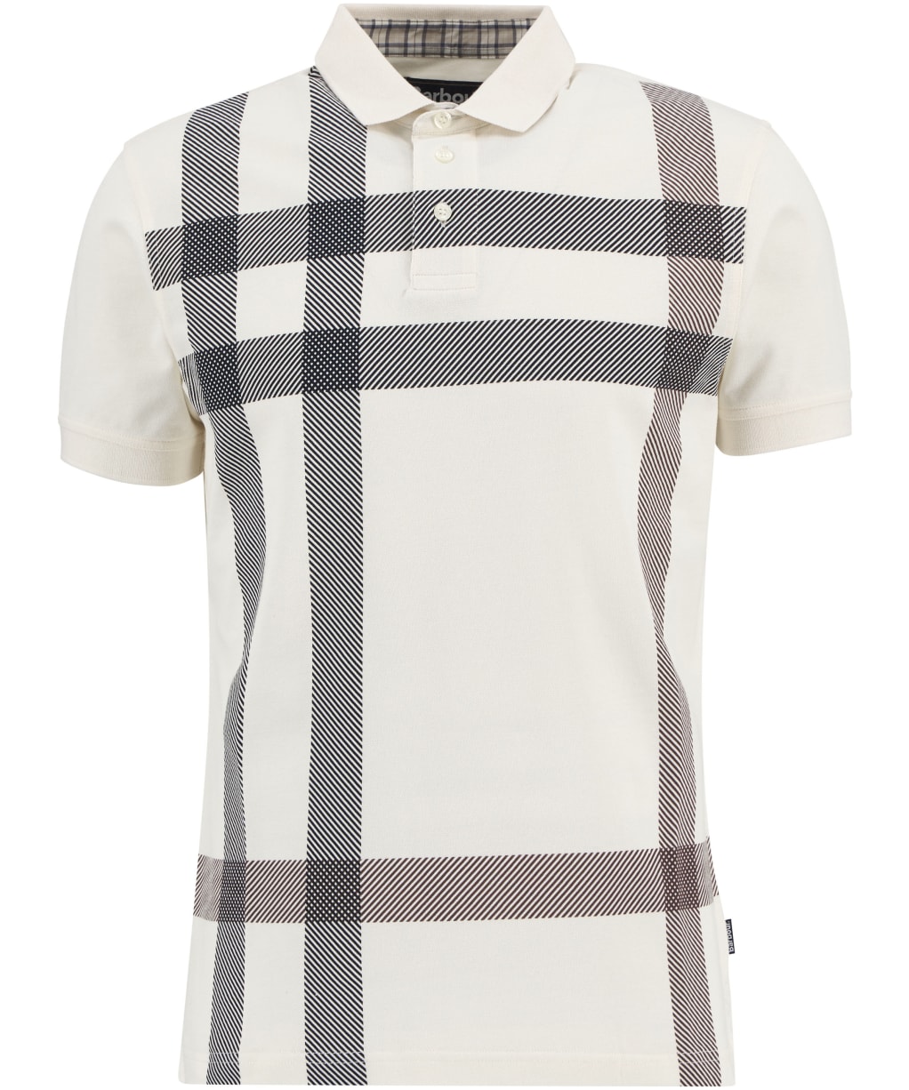 Men’s Barbour Blaine Polo Shirt - Whisper White