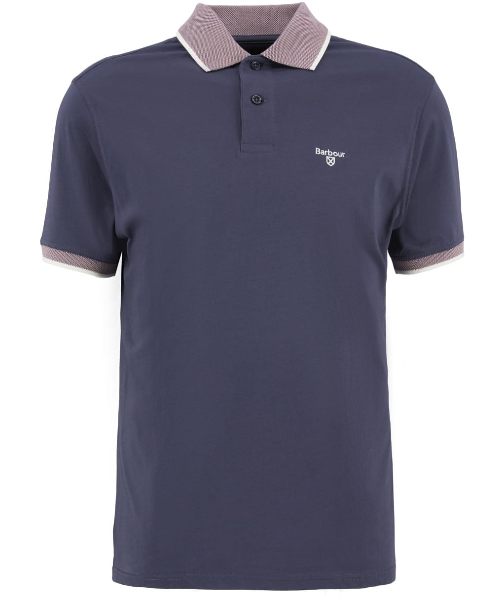 Men's Barbour Cornsay Polo Shirt - Washed Navy