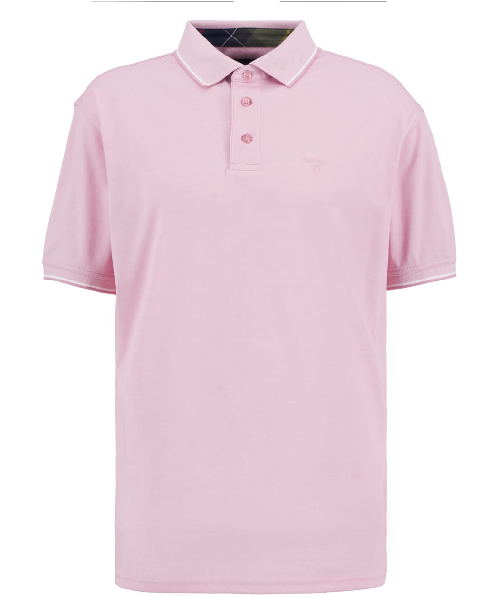 Men's Barbour Heydon Performance Polo Shirt - Pink