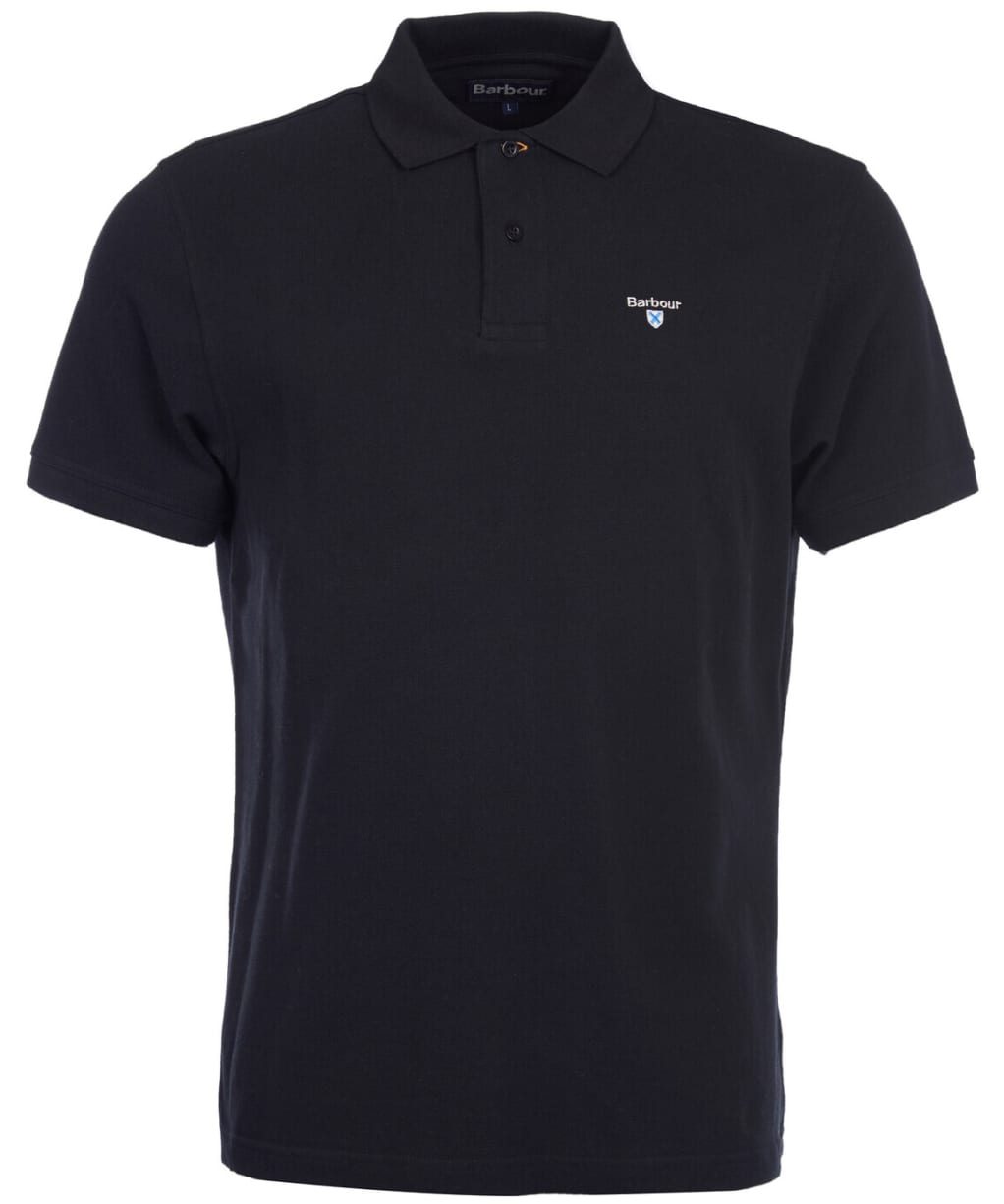 Men's Barbour Sports Polo 215G - Black