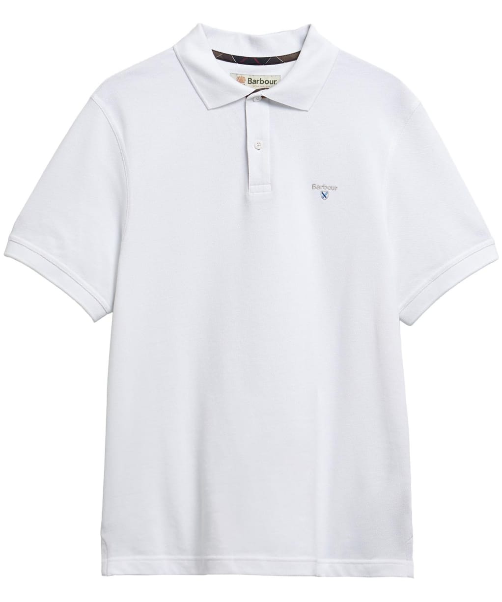 Red Piq Polo                                  - WHITE/CLASSIC