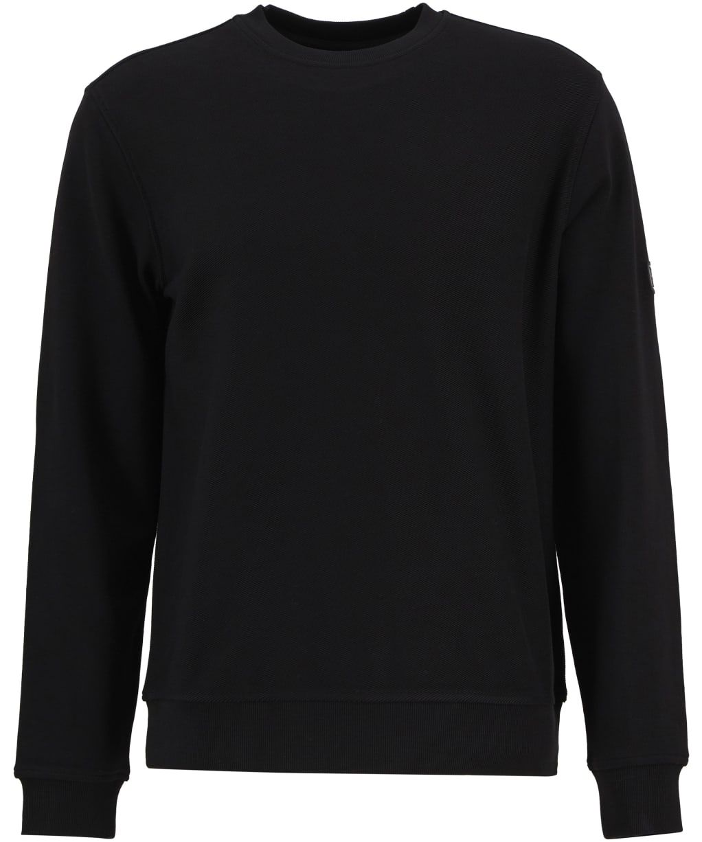 Men's Barbour International Kaspain Crew Sweatshirt - Black