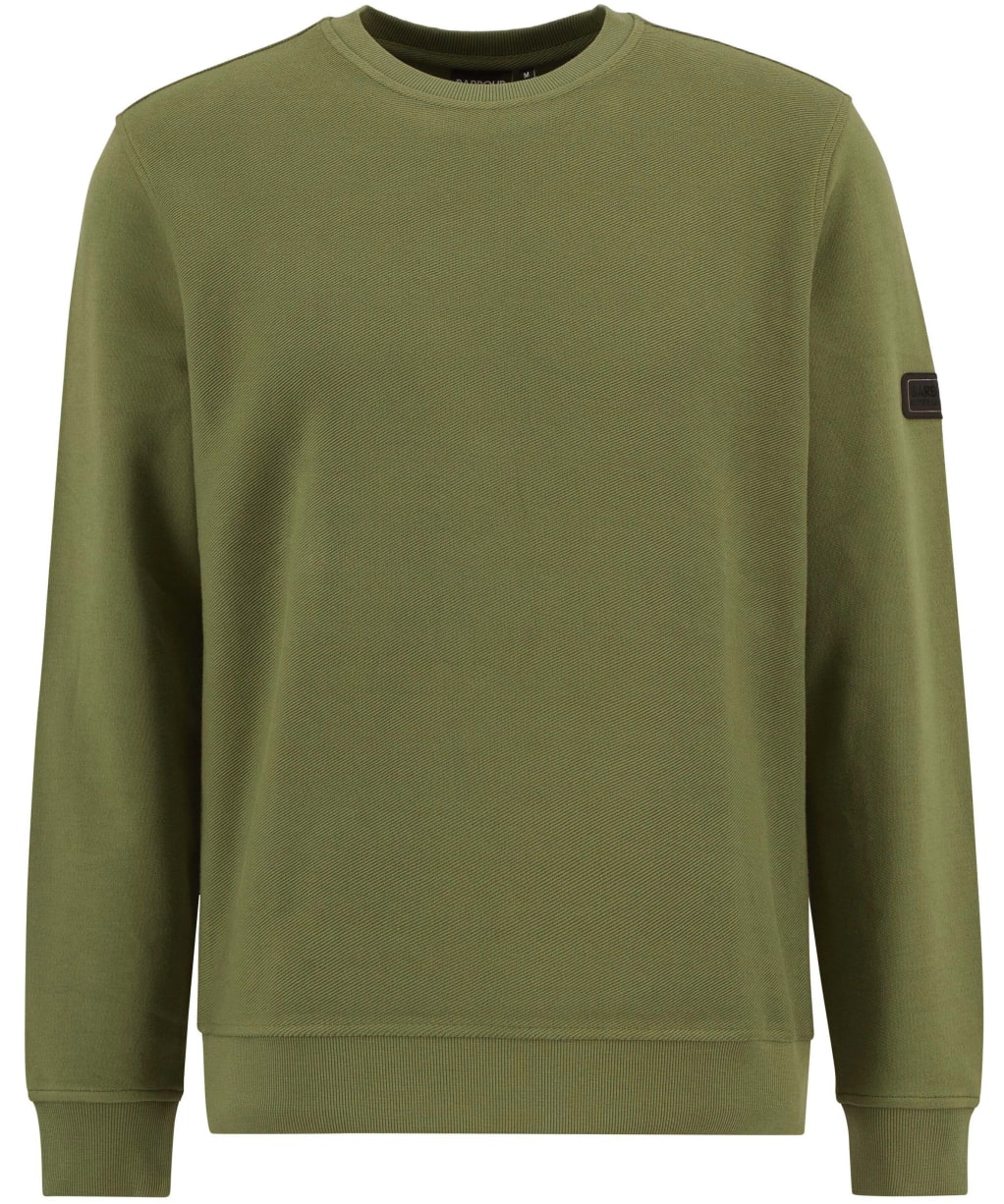 Men's Barbour International Kaspain Crew Sweatshirt - Burnt Olive
