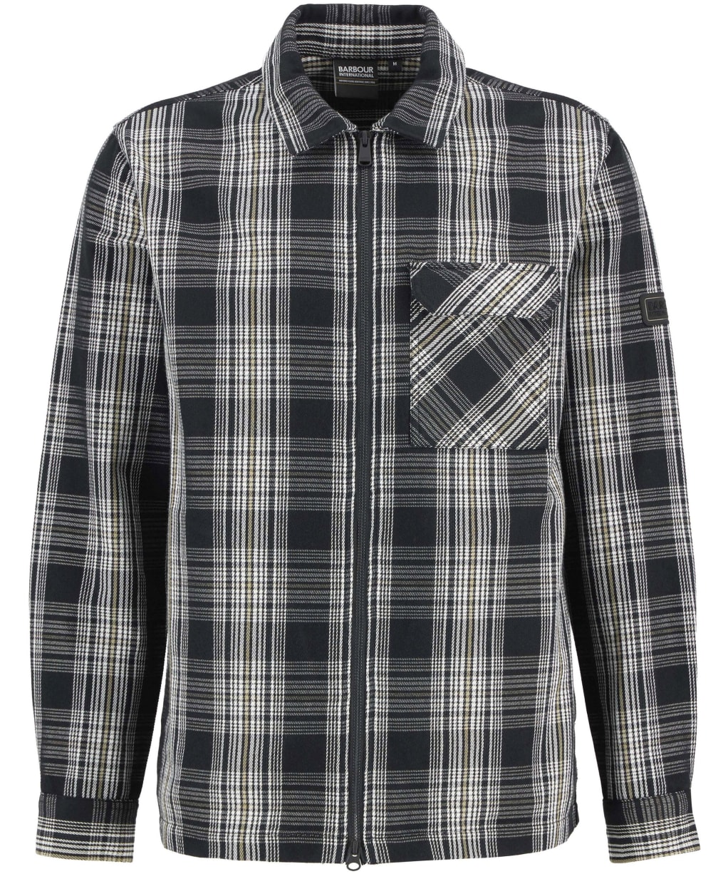 Men's Barbour International Seafield Overshirt - Black