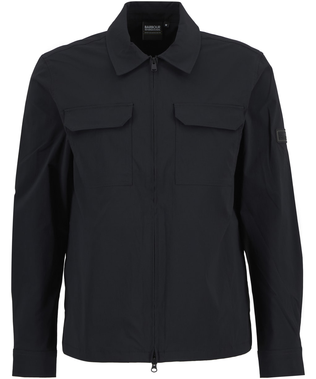 Men's Barbour International Tucson Overshirt - Black