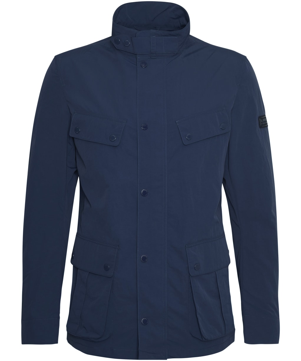 Men's Barbour International Modern Showerproof Duke Jacket - Navy