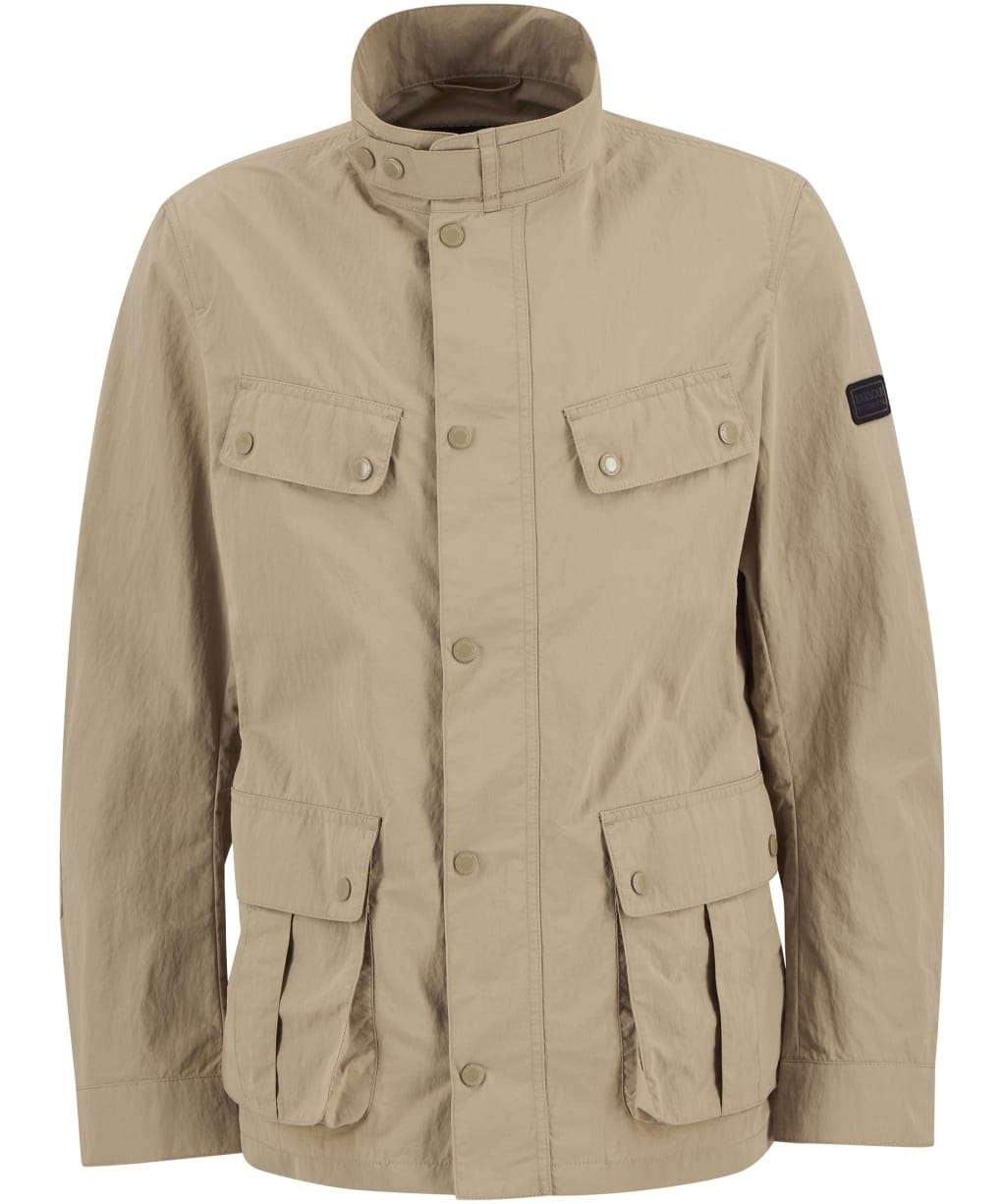 Men's Barbour International Modern Showerproof Duke Jacket - Coriander