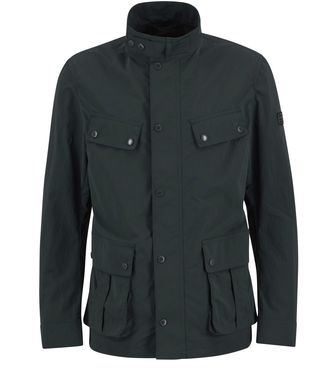 Men's Barbour International Modern Showerproof Duke Jacket - Forest River