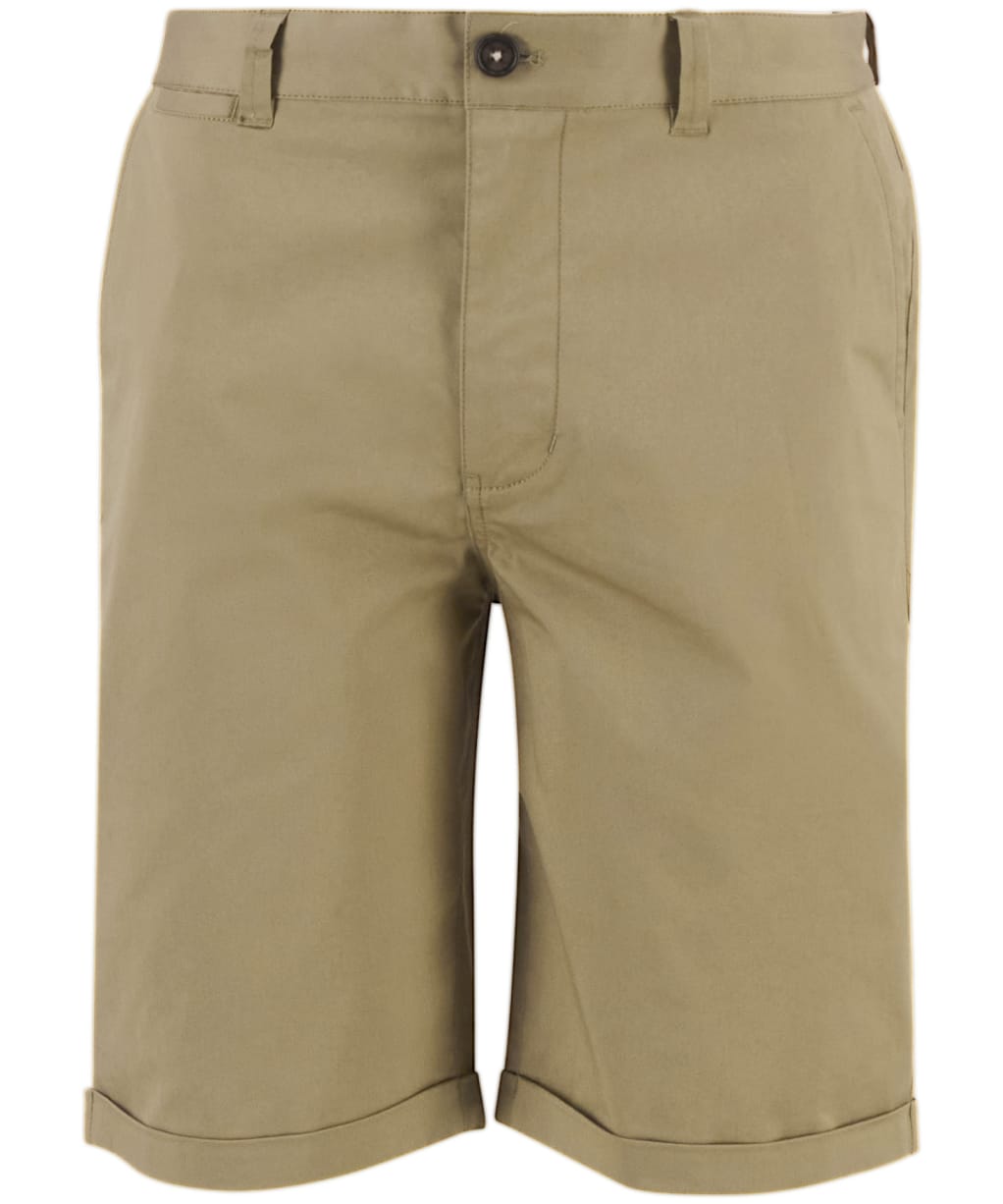 Men's Barbour Smart Chino Shorts - Grey Olive