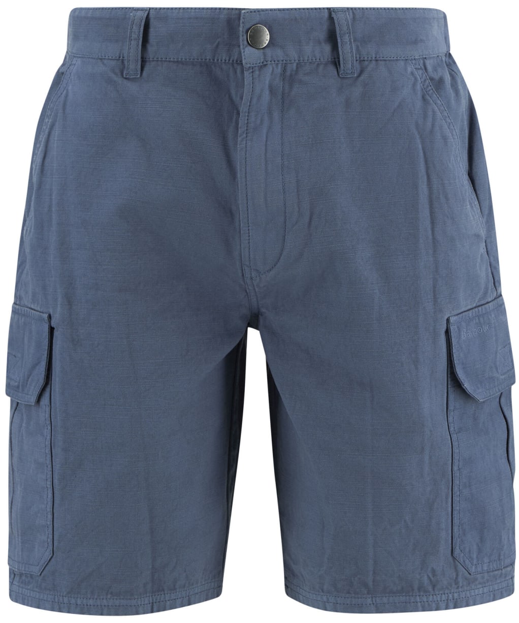 Men's Barbour Draftmen Relaxed Cargo Short - Dusk Blue