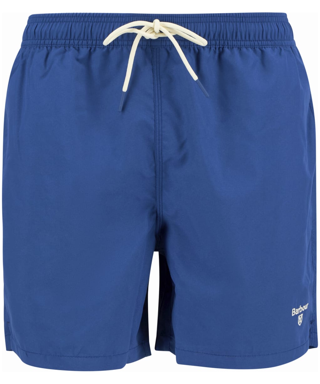 Men's Barbour Staple Logo 5' Swim Shorts - Sailboat Blue