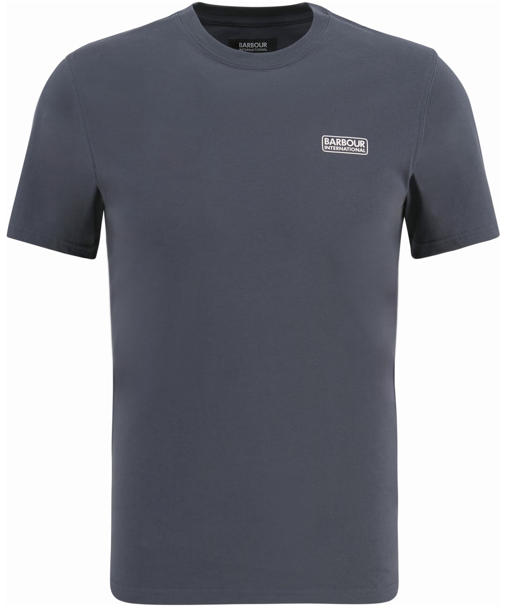 Men's Barbour International Small Logo Tee - Storm Grey