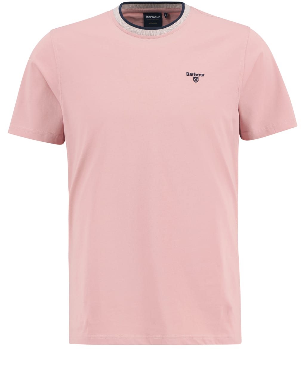 Men's Barbour Cornsay Tailored T-Shirt - Mineral Pink