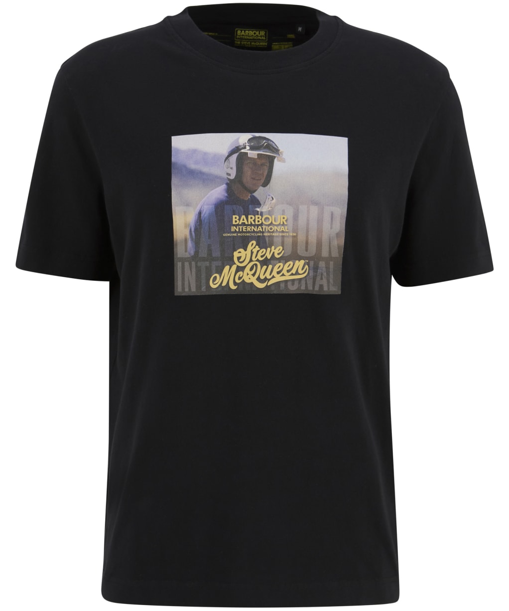 Men's Barbour International Walde Photographic T-Shirt - Black