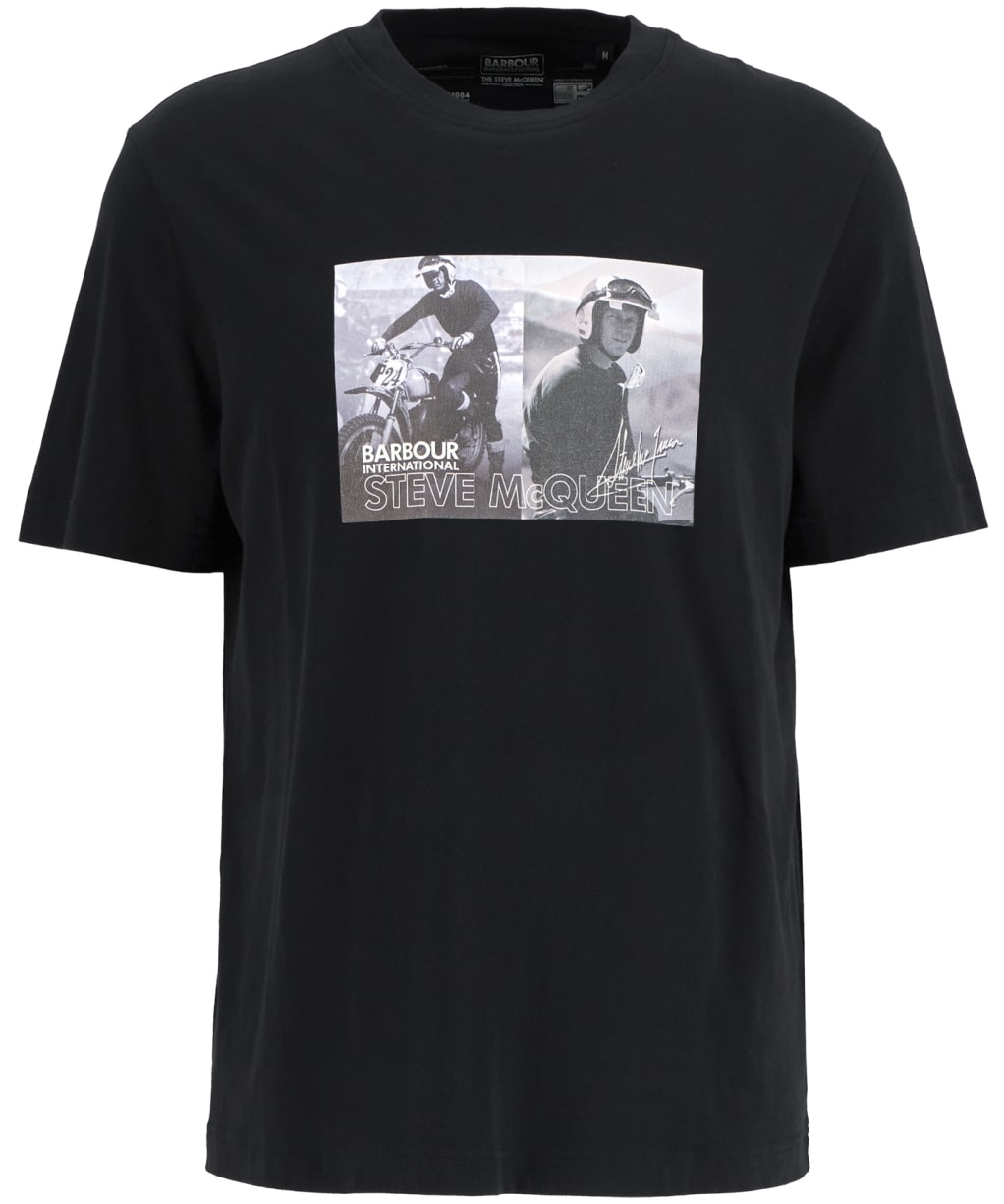 Men's Barbour International Hellen Photographic T-Shirt - Black
