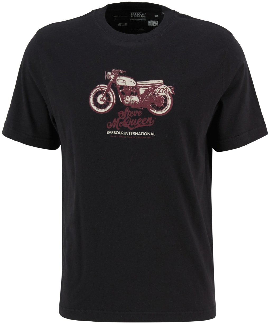 Men's Barbour International Cerney T-Shirt - Black