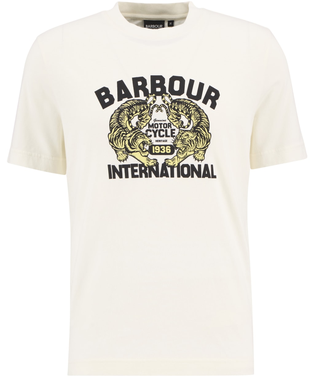 Men's Barbour International Talisman Graphic T-Shirt - Whisper White