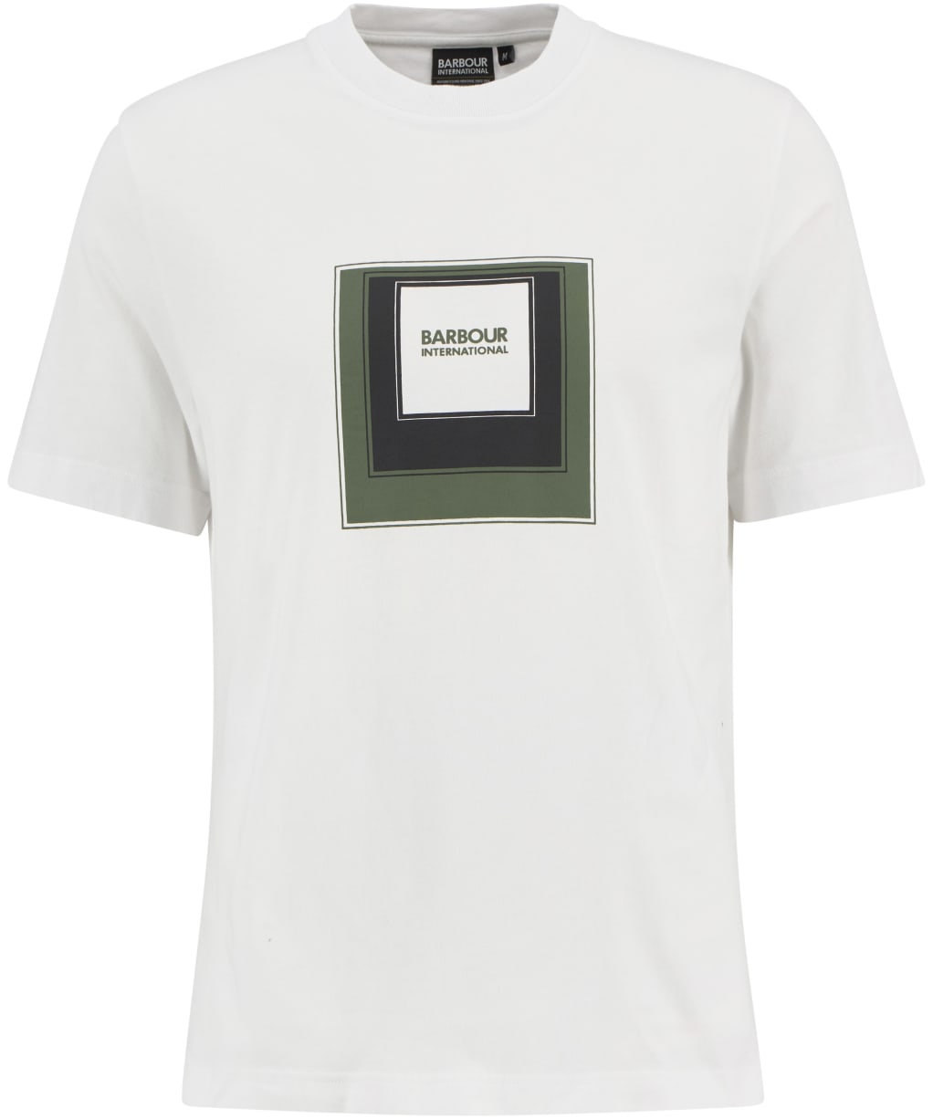 Men's Barbour International Captive Graphic T-Shirt - White