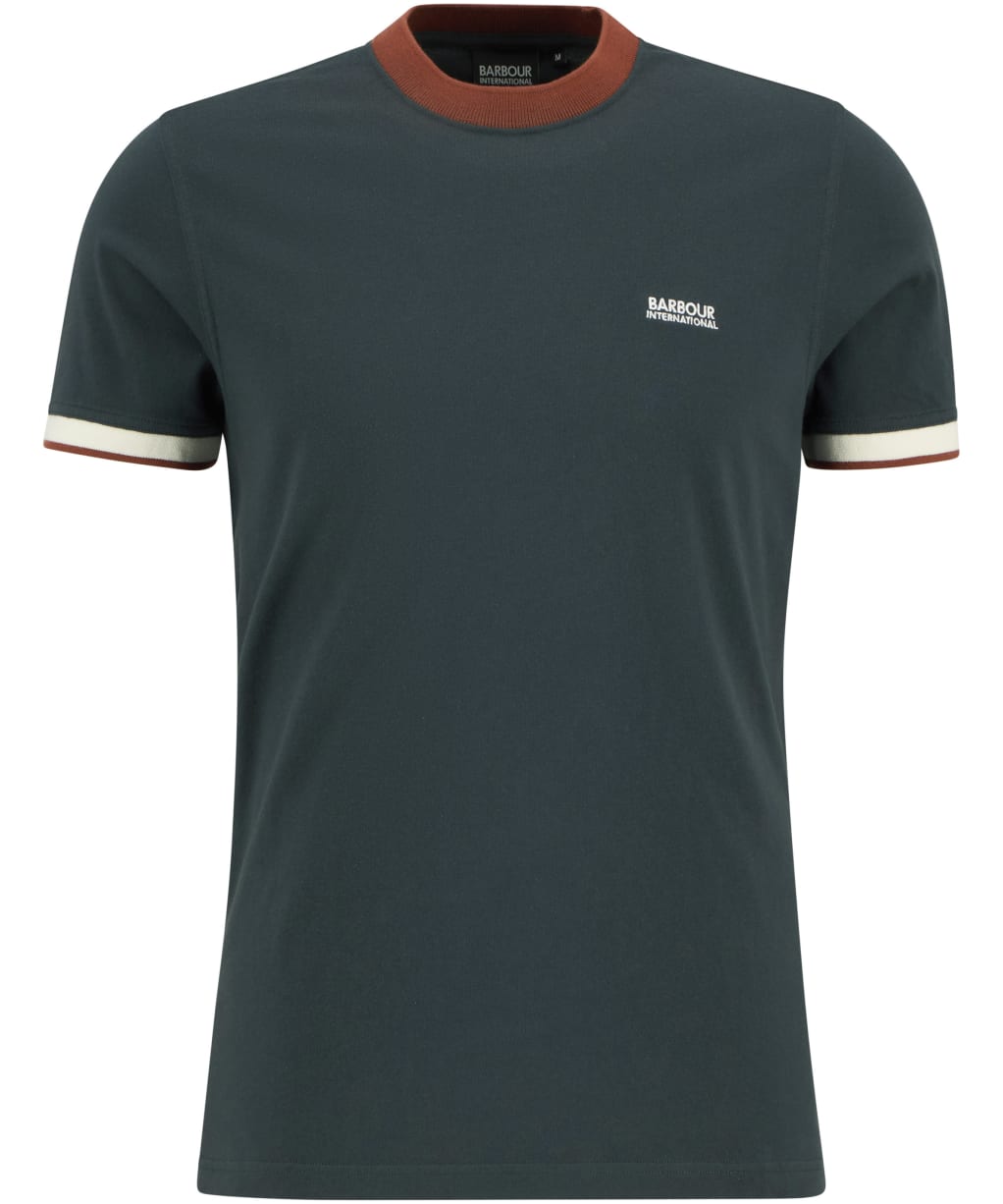 Men's Barbour International Howall T-Shirt - Forest River