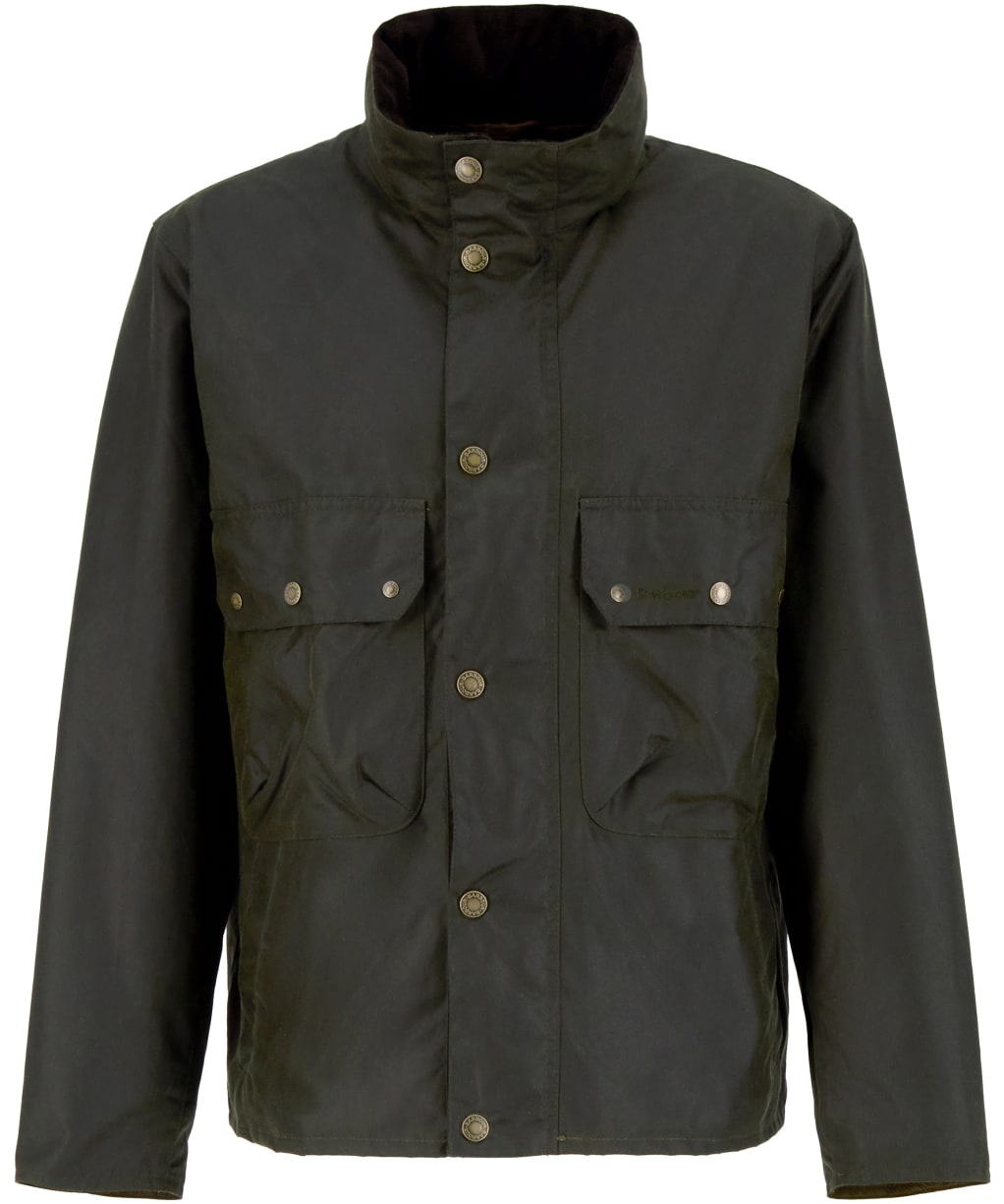 Men's Barbour Re-Engineered Ridley Waxed Jacket - Archive Olive