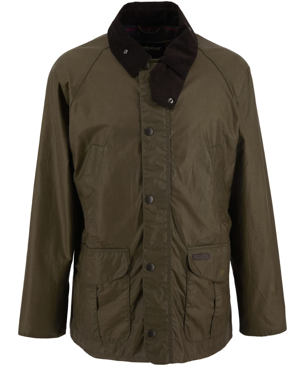 Men's Barbour Lightweight Stratford Waxed Jacket - Beech