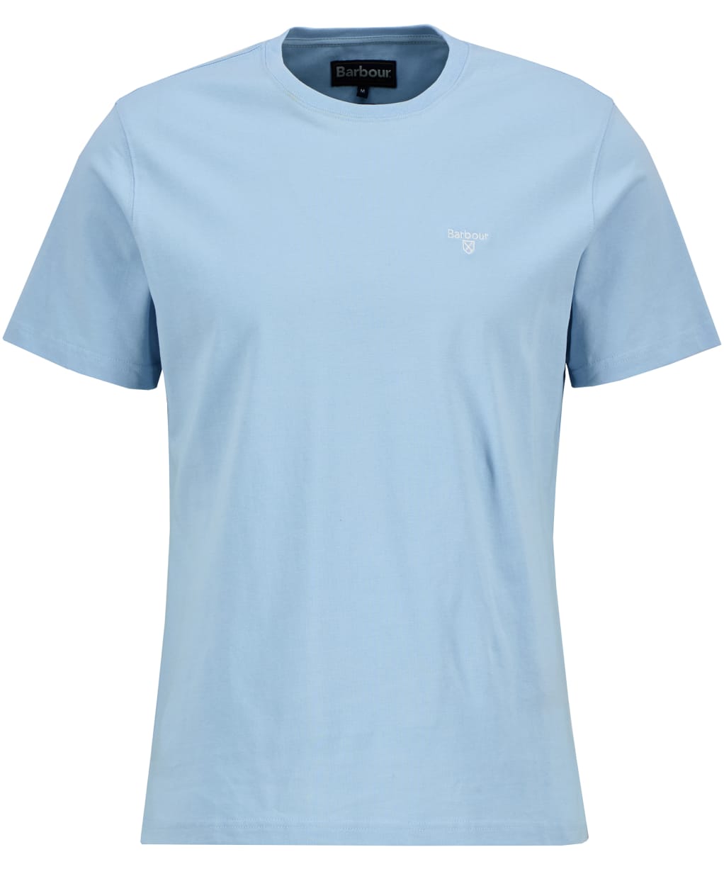 Men's Barbour Essential Sports T-Shirt - Pale Sky