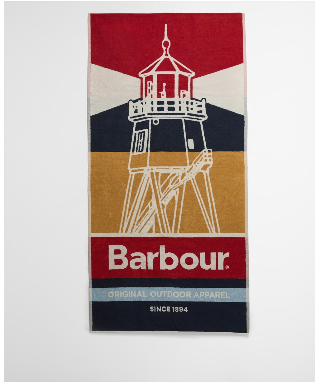 Barbour Archive Beach Towel - Barbour Beacon