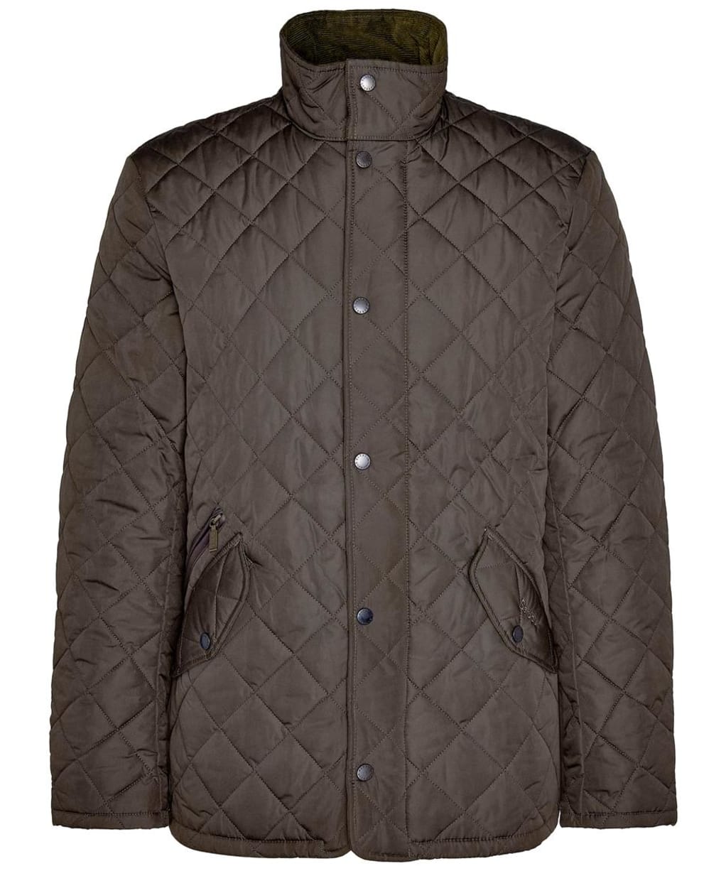Men's Barbour Chelsea Sportsquilt Jacket - Olive