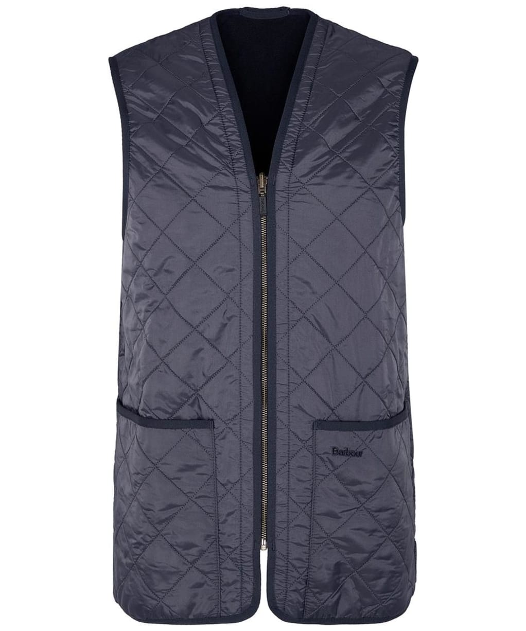 Men's Barbour Polarquilt Waistcoat / Zip-In Liner - Navy