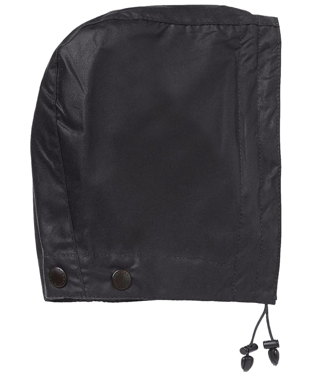 Barbour Waxed Cotton Hood - Black