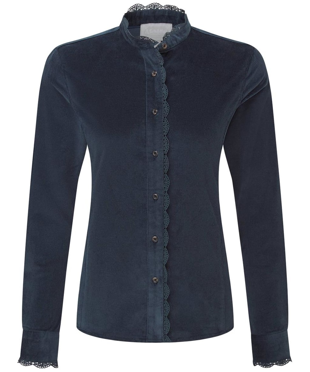 Women's Schöffel Thetford Cord Shirt - Blueberry