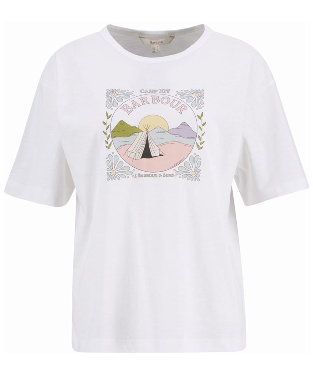 Women's Barbour Orla T-Shirt - White