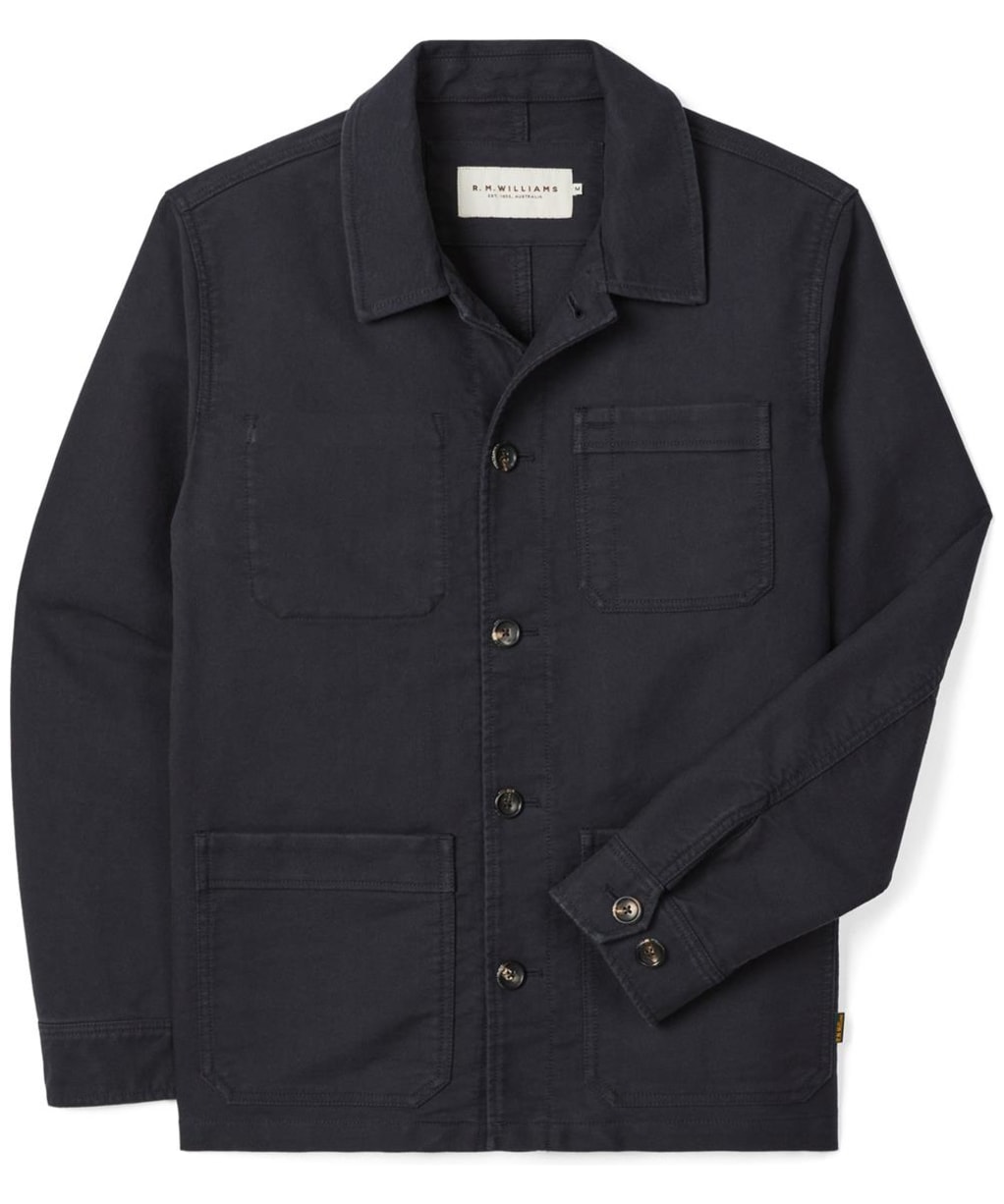 Men's R.M. Williams Hedley Moleskin Jacket - Ink