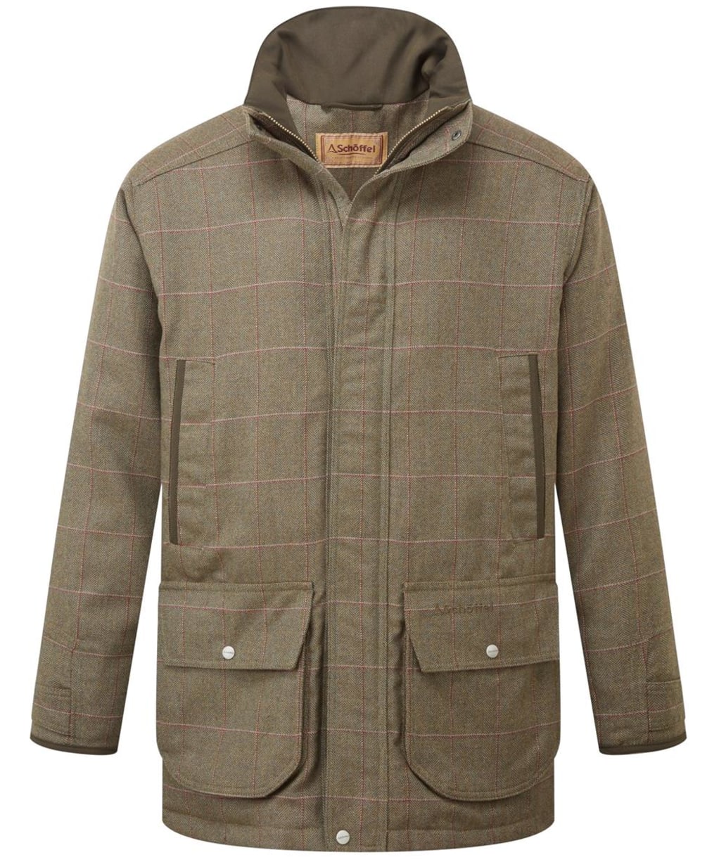 Men's Schöffel Ptarmigan Tweed Classic Coat - Lochlan Tweed
