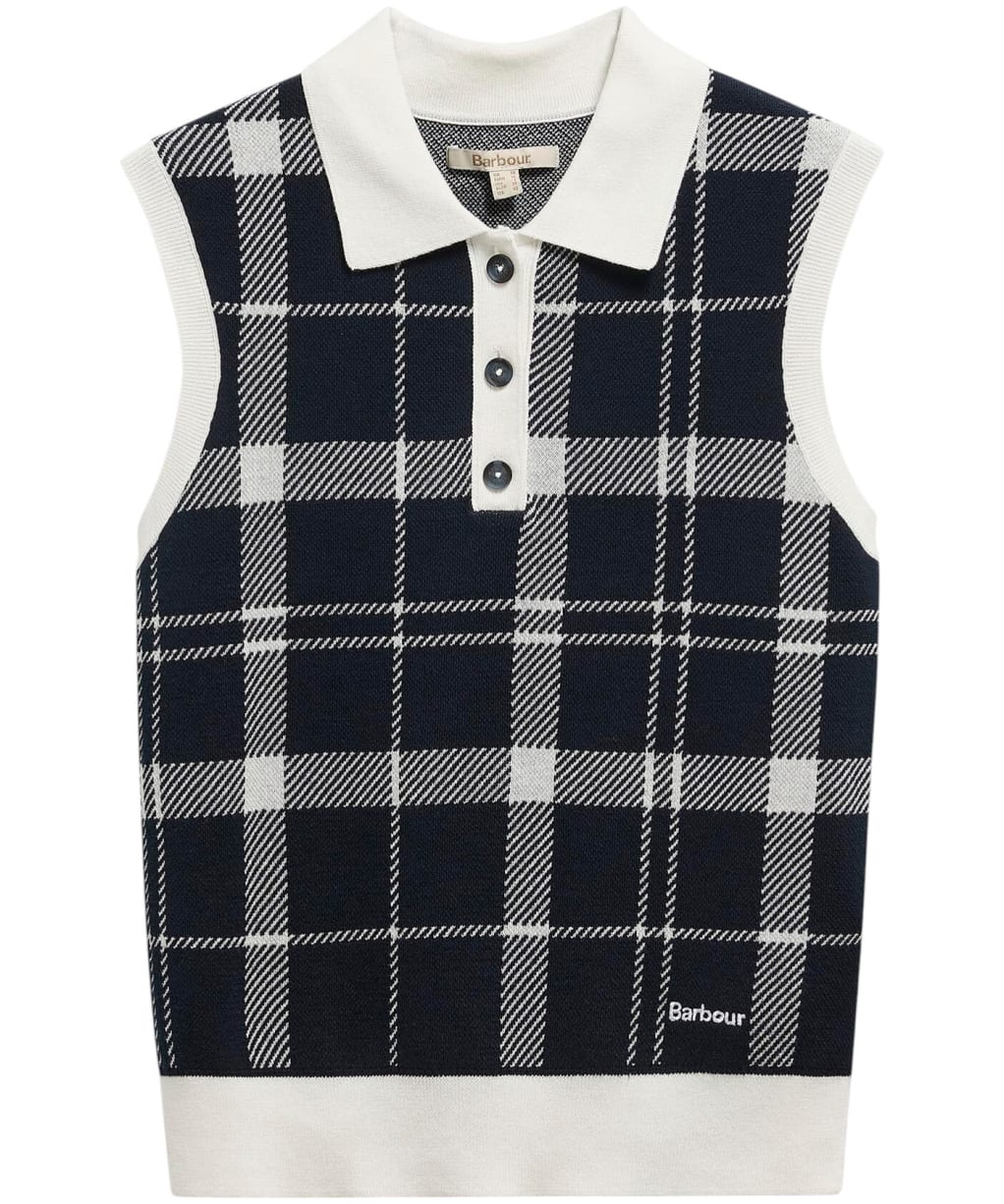 Women's Barbour Allerdale Knitted Vest - Multi-Check