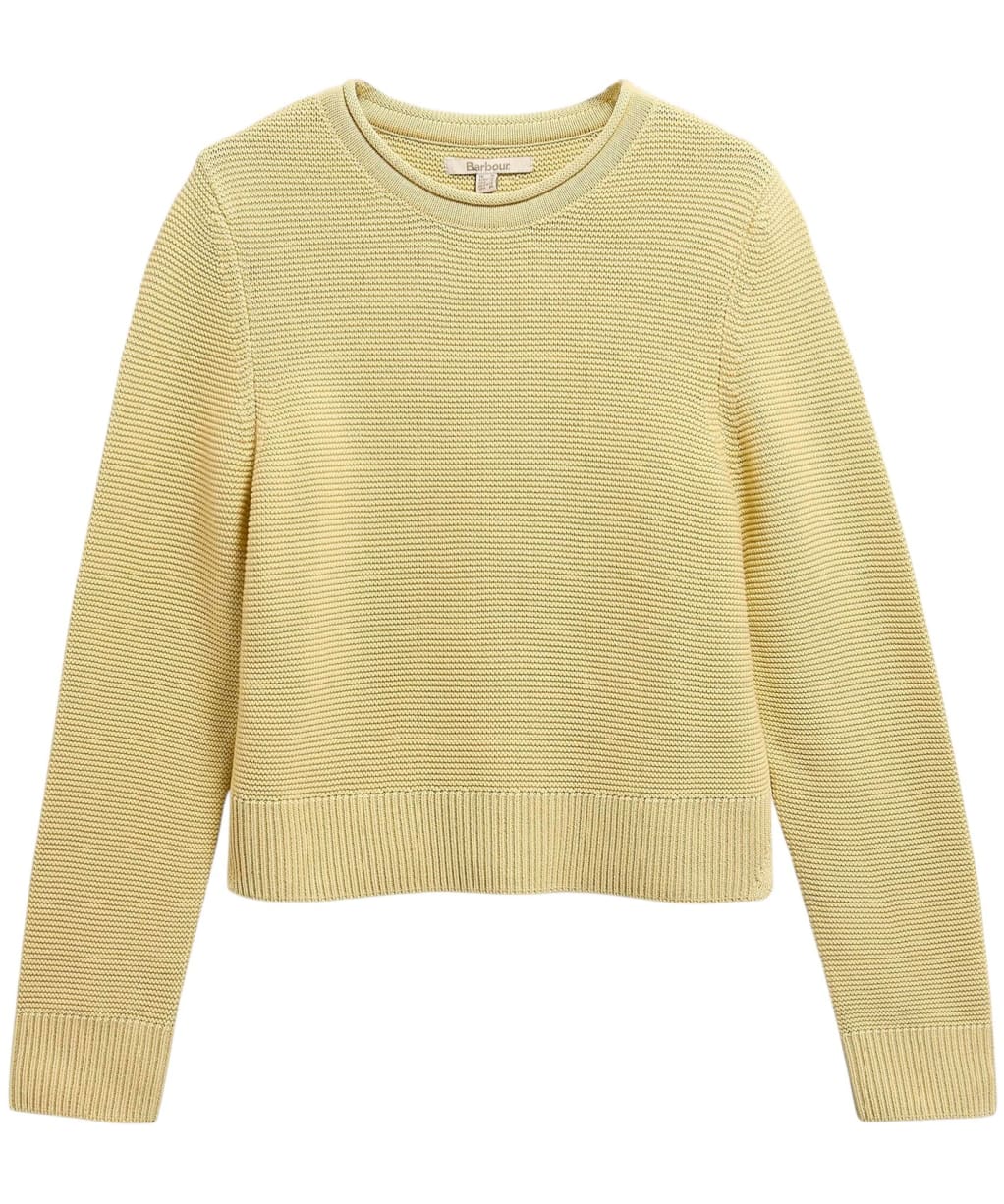 Women's Barbour Fawley Knitted Jumper - Soured Citrus