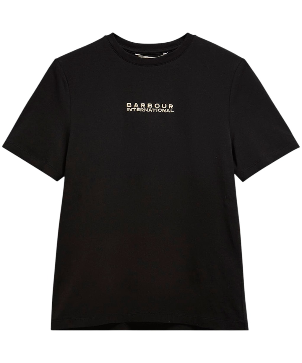 Women's Barbour International Nova T-Shirt - Black