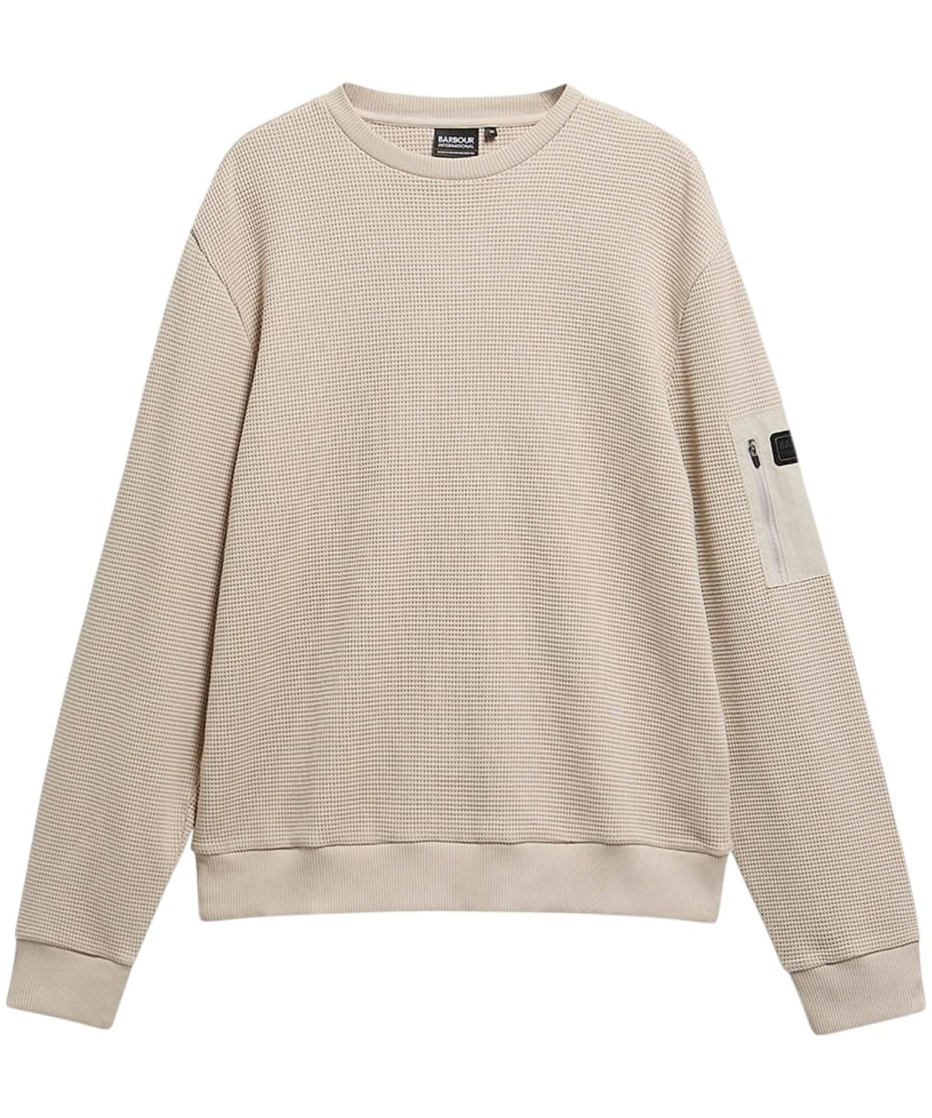 Men's Barbour International Bewley Crew Neck Sweatshirt - Mist