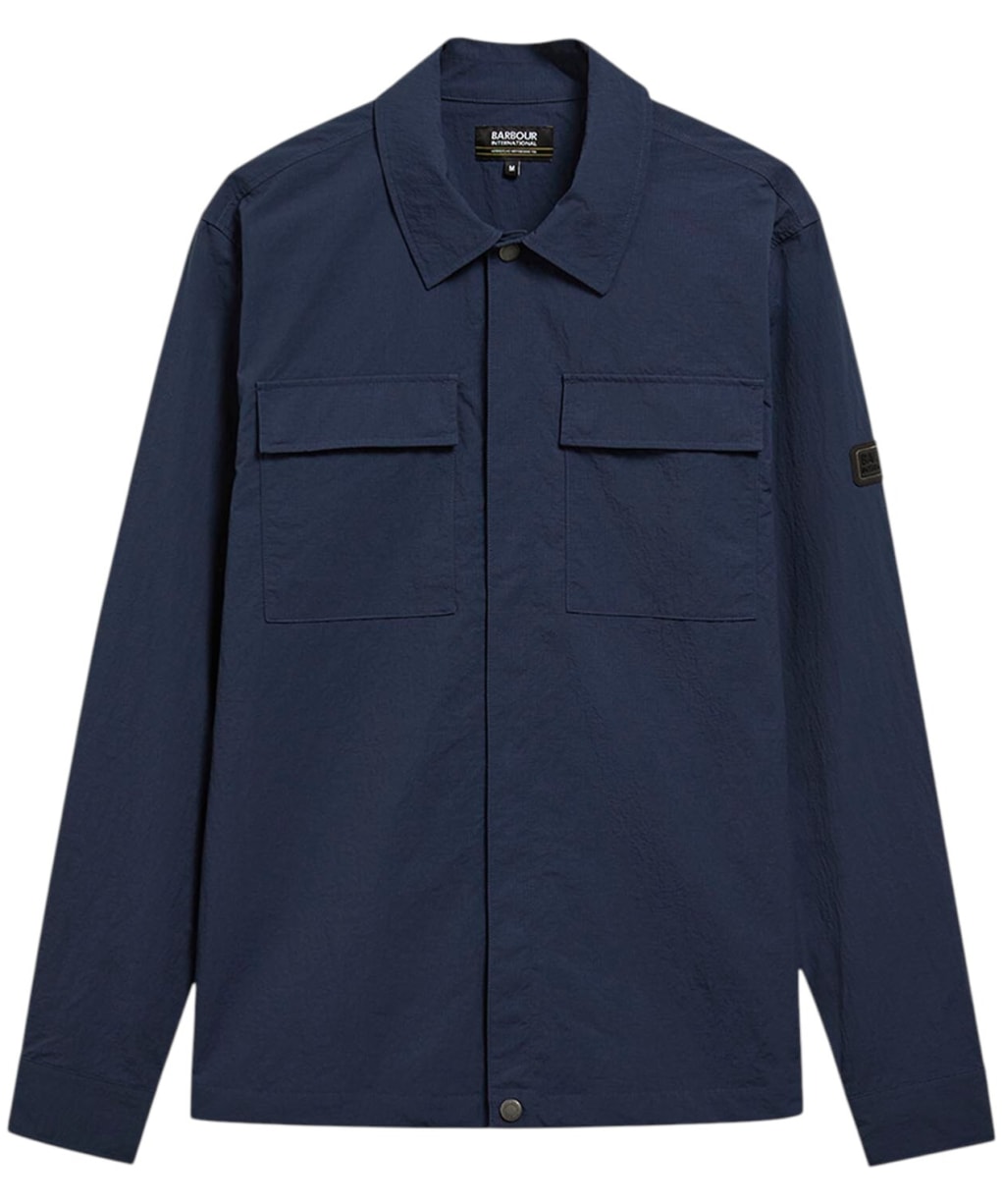 Men's Barbour International Ardie Overshirt - Oxford Navy