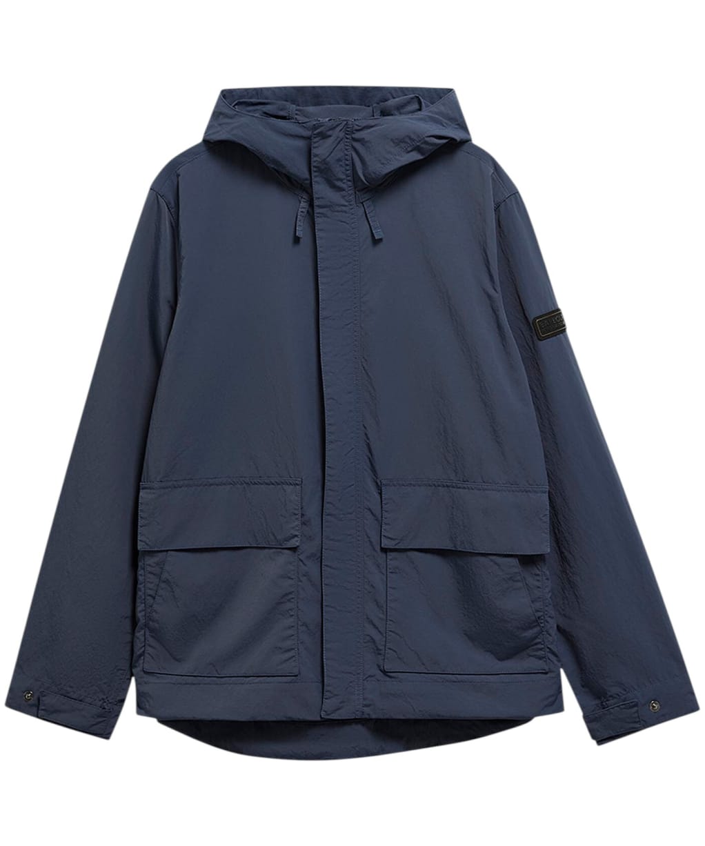 Men's Barbour International Barnwell Showerproof Jacket - Oxford Navy