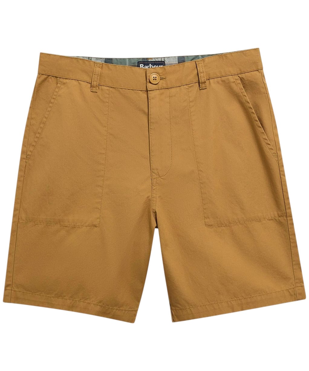 Men's Barbour Sherburn Cotton Short - Camel
