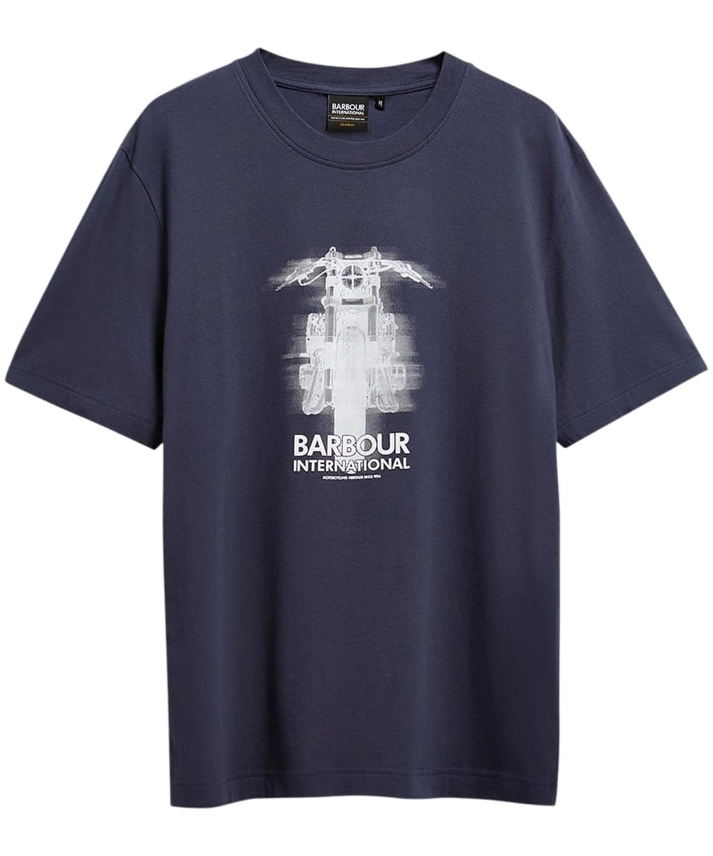 Men's Barbour International Hocking Graphic T-Shirt - Oxford Navy