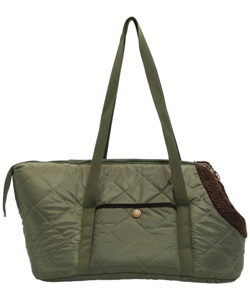 Barbour Dog Small Quilted Carrier - Olive
